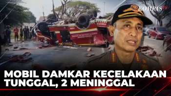 Mobil Damkar Kecelakaan Tunggal Di Pangkep, 2 Personel Meninggal Dan 5 Terluka | KOMPAS PETANG