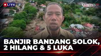 2 Korban Hilang Banjir Bandang Solok, 1 Korban Ditemukan Meninggal Dunia | SAPA MALAM