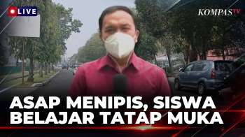 Asap Karhutla Mulai Menipis, Siswa Di Pontianak Kembali Belajar Tatap Muka | KOMPAS SIANG