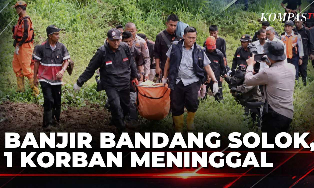 Tim SAR Temukan 1 Jenazah Korban Banjir Bandang Solok, 4 Km dari Lokasi Kejadian
