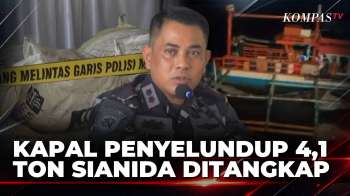 Petugas Gabungan Tangkap Kapal Asal Filipina Bawa 4,1 Ton Sianida Ilegal Di Gorontalo | BERUT