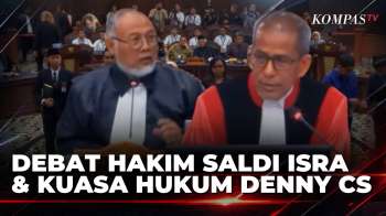 Tegang! Momen Hakim Saldi Isra Tegur Kuasa Hukum Denny Cs soal Saksi Pengganti