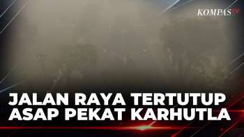 Pantauan Udara Kabut Asap Tutupi Jalan Raya Di Palangka Raya | KOMPAS PETANG
