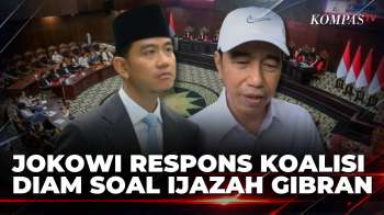 Respons Jokowi Koalisi Diam Soal Ijazah Gibran: Kita Hormati Proses Di MK | KOMPAS PETANG