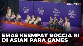 Kalahkan Thailand, Tim Boccia Indonesia Rebut Emas Keempat di Asian Para Games 2026 | KOMPAS PAGI