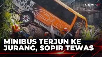 Minibus Terjun Ke Jurang Sedalam 10 Meter Di Bogor, Sopir Meninggal | SAPA MALAM