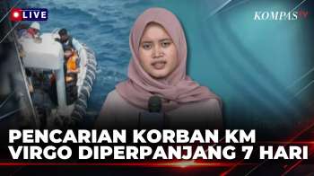 Pencarian 126 Korban KM Virgo Diperpanjang 7 Hari, Evakuasi Jalur Laut dan Udara Disiagakan