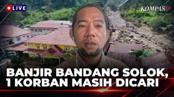 Pencarian 1 Korban Hilang Di Solok Terkendala Material Banjir Bandang, 1 Alat Berat Akan Dikerahkan