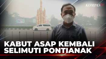 Kabut Asap Kembali Selimuti Pontianak, Titik Panas Meningkat Capai 2.298
