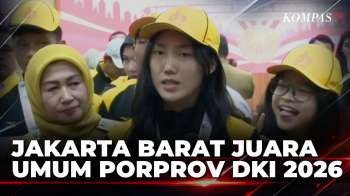 Jakarta Barat Juara Umum Porprov DKI Jakarta 2026, Cetak Sejarah dengan 7 Emas