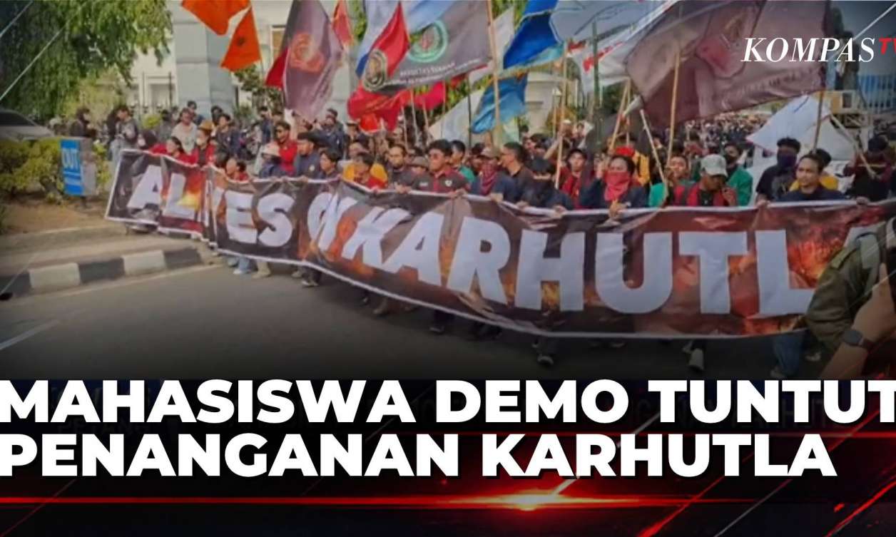Demo Mahasiswa di Samarinda, Tuntut Evaluasi 2 Tahun Prabowo-Gibran dan ...