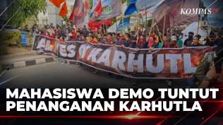 demo-mahasiswa-di-samarinda-tuntut-evaluasi-2-tahun-prabowo-gibran-dan-karhutla-kompas-petang