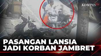 Terekam CCTV! Pasangan Lansia di Johar Baru Jadi Korban Jambret Ponsel | BORGOL