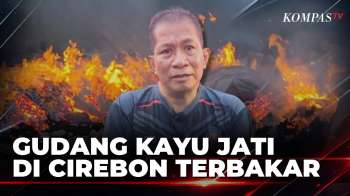 Gudang Produksi Kayu Jati Di Cirebon Ludes Terbakar, Kerugian Capai Miliaran Rupiah | KOMPAS SIANG