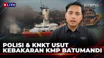 KMP Batumandi Masih Proses Pemadaman, Olah TKP Belum Bisa Dilakukan | SAPA MALAM
