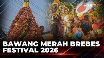 Bawang Merah Brebes Festival 2026, Warga Antusias Rebut Gunungan Bawang Merah | JURNAL NUSANTARA