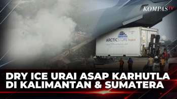Tim Satgas Gunakan 13,6 Ton Dry Ice Urai Asap Karhutla di Kalimantan dan Sumatera | BERUT