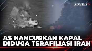 AS Rilis Rekaman Serang Kapal Diduga Terafiliasi dengan Iran di Teluk Oman | KOMPAS PETANG