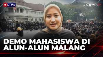Demo Mahasiswa di Malang, Massa Tuntut Karhutla Ditetapkan Jadi Bencana Nasional