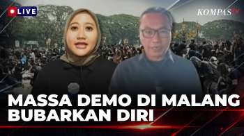 Massa Demo di Malang Bubarkan Diri, Mahasiswa di Yogyakarta Masih Bertahan di Lokasi