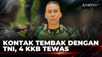 Kontak Tembak Dengan TNI, 4 Anggota KKB Di Intan Jaya Tewas | KOMPAS SIANG