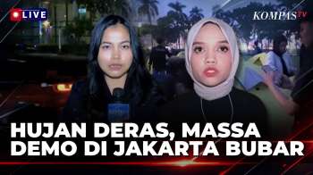 Massa Demo di Jakarta Bubarkan Diri, Mahasiswa di Palembang Dirikan Tenda di Kantor Gubernur