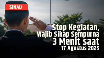Masyarakat Diminta Ambil Sikap Sempurna  saat 17 Agustus 2025, Ini Alasannya  | SINAU