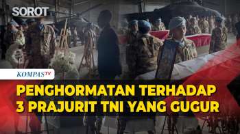 UNIFIL Gelar Upacara Penghormatan Kepada 3 Prajurit TNI yang Gugur Akibat Serangan Israel di Lebanon