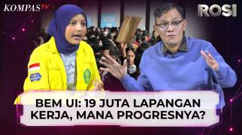 BEM UI Ke Budiman Sudjatmiko Soroti 19 Juta Lapangan Kerja Gibran, Mana Progresnya? | ROSI