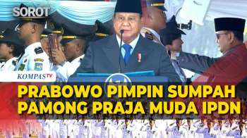 Presiden Prabowo Pimpin Sumpah Pamong Praja Muda Pelantikan IPDN, Sematkan Pangkat Ke 3 Orang!