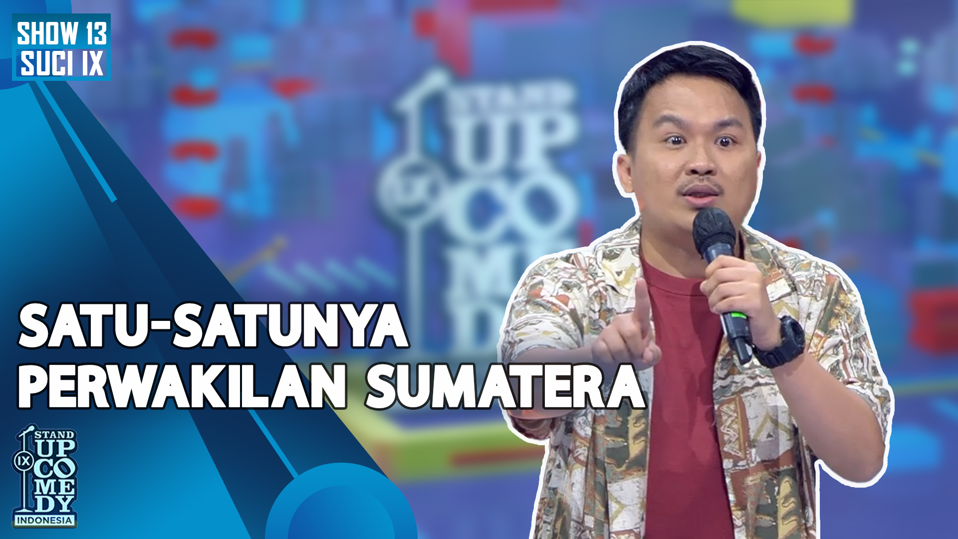 Stand Up Ate Gua Satu satunya Finalis Perwakilan Dari Sumatera 