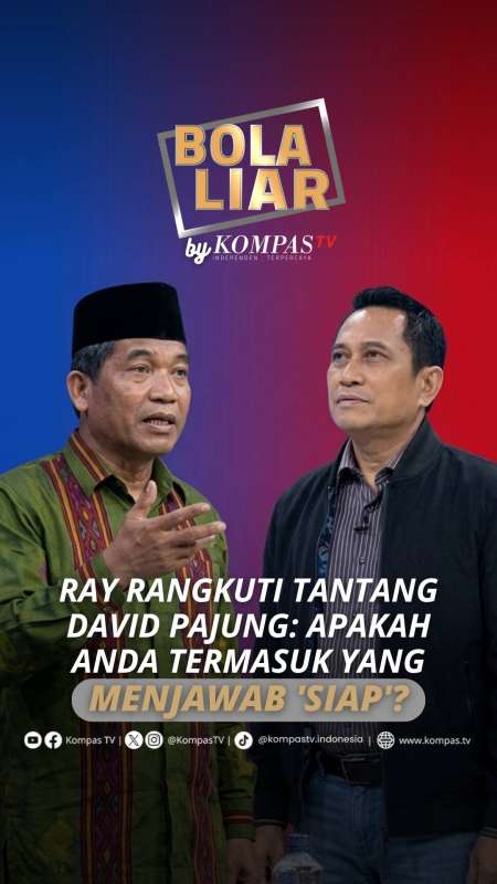 RAY RANGKUTI TANTANG DAVID PAJUNG: APAKAH ANDA TERMASUK YANG MENJAWAB 'SIAP'?