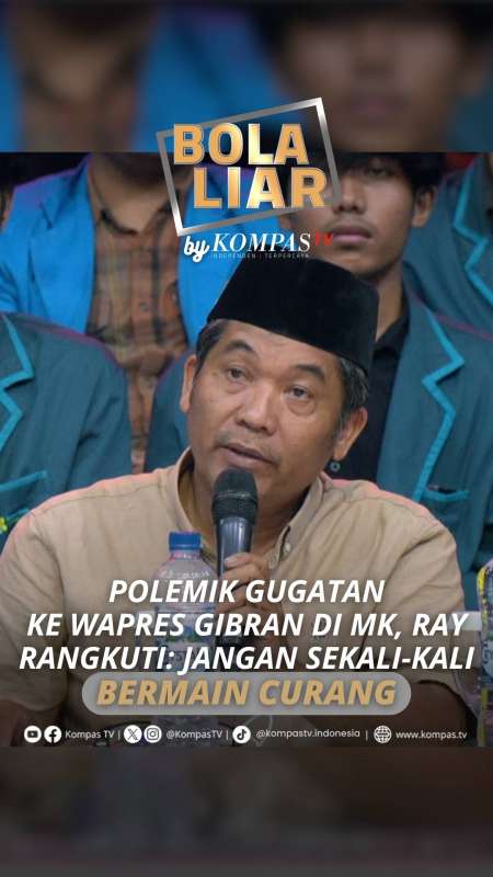 POLEMIK GUGATAN KE WAPRES GIBRAN DI MK, RAY RANGKUTI: JANGAN SEKALI-KALI BERMAIN CURANG