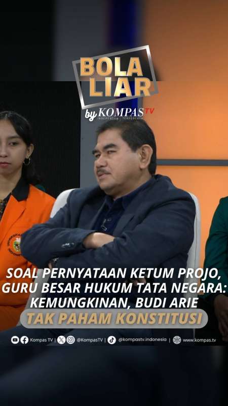 SOAL PERNYATAAN KETUM PROJO, GURU BESAR HUKUM TATA NEGARA: KEMUNGKINAN BUDI ARIE...