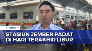 Libur Sekolah Berakhir, Penumpang Kereta di Stasiun Jember Capai 24 Ribu Orang