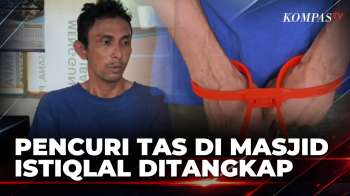 Curi 3 Tas Pengunjung Masjid Istiqlal Saat Wudhu, Pria Ditangkap Warga | BORGOL