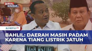 Janji Listrik 93 Persen Dipertanyakan, Bahlil Sebut Sih Padam Karena Tiang Listrik Jatuh Usai Banjir