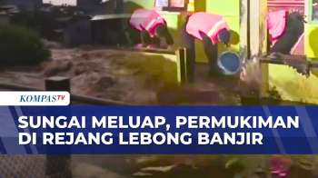 Air Sungai Meluap, Banjir Besar Rendam Permukiman Di Rejang Lebong Bengkulu