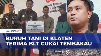 BLT Cukai Tembakau Cair, 7.185 Buruh Tani di Klaten Terima BLT Rp1,2 Juta