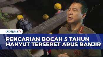 Upaya Tim Sar Cari Bocah 5 Tahun Di Jambi Yang Hilang Terseret Arus Drainase Saat Terjangan Banjir
