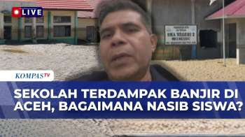 Sekolah Di Aceh Rusak Akibat Banjir,  Plt Kadisdik Sebut Ujian Semester Ditunda-Kirim Tim Ke Daerah