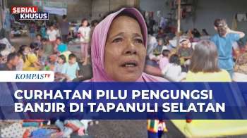 Cerita Pilu Korban Banjir: Tidur Beralas Semen, Terancam Keluar Dari Pengungsian, Tak Punya Papan