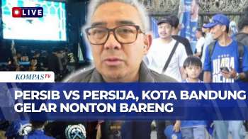 Laga Persib Vs Persija Diserbu Penonton,Wali Kota Bandung Siapkan Transportasi Hingga Nonton Bareng