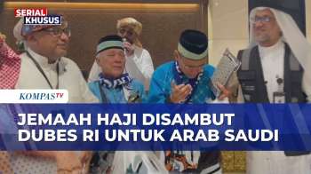 Disambut Dubes RI untuk Arab Saudi, Kedatangan Jemaah Haji di Madinah Penuh Haru dan Bahagia