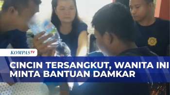 Cincin Sulit Dilepas Hingga Jari Bengkak, Perempuan Di Surabaya Dibantu Damkar