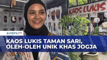 Berburu Oleh-oleh Seni Di Jogja, Kaos Lukis Seniman Taman Sari Tawarkan Desain Eksklusif