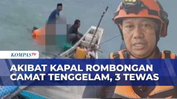 Dihantam Hujan & Angin Kencang, Kapal Camat Dan Relawan Terbalik Di Perairan Pangkep, 3 Tewas