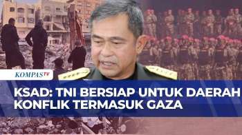 Usai Rapat Dengan Prabowo, KSAD: TNI Bersiap Untuk Daerah Konflik Termasuk Gaza