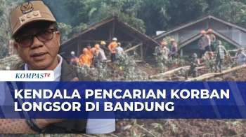 Akibat 2 Rumah Tertimbun Longsor Di Bandung: 3 Warga Hilang, Evakuasi Terkendala Tanah Labil & Cuaca
