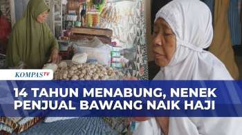 Kisah Haru Nenek Penjual Bawang di Sragen, Menabung 14 Tahun Demi Berangkat Haji